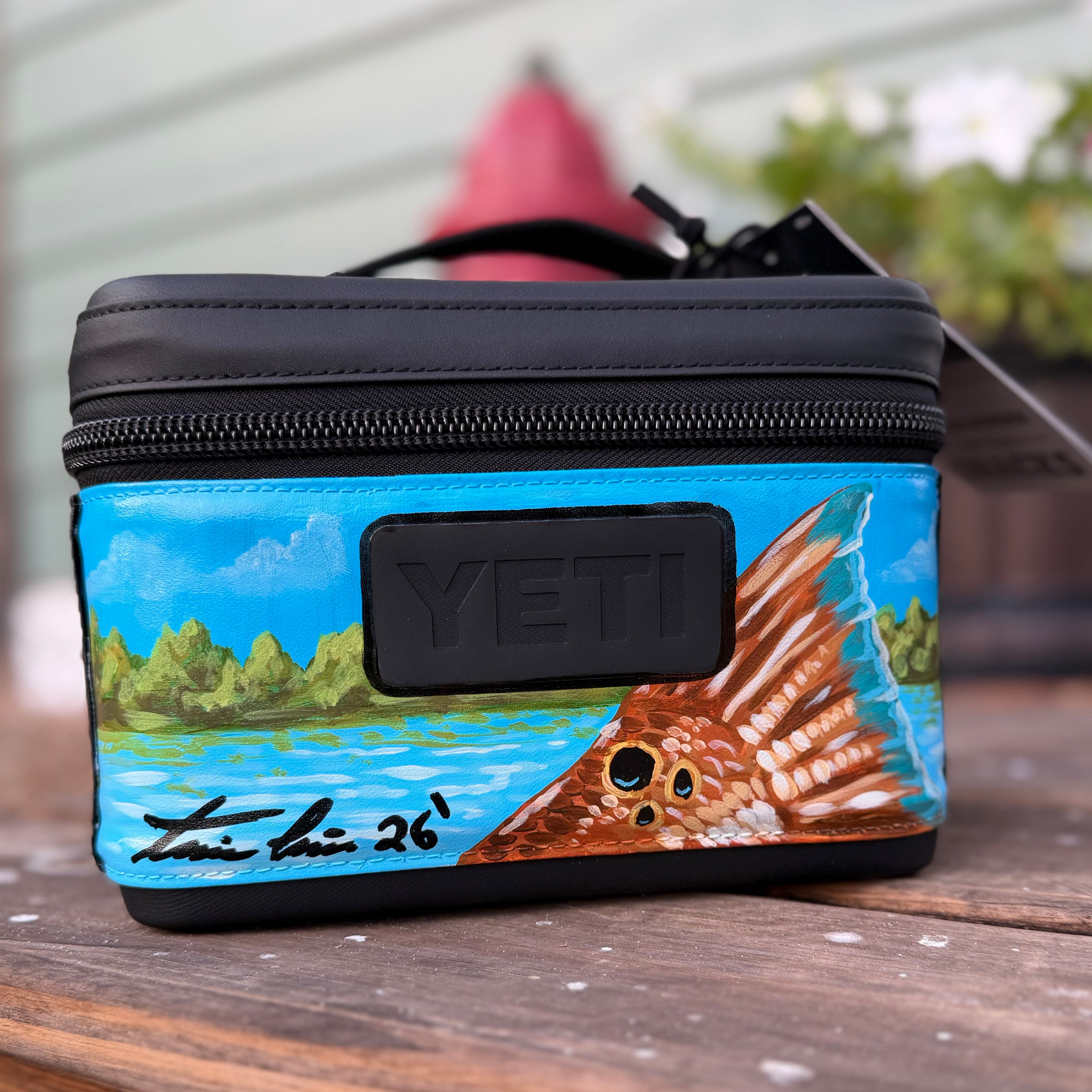 Redfish Tail Yeti Snackbox
