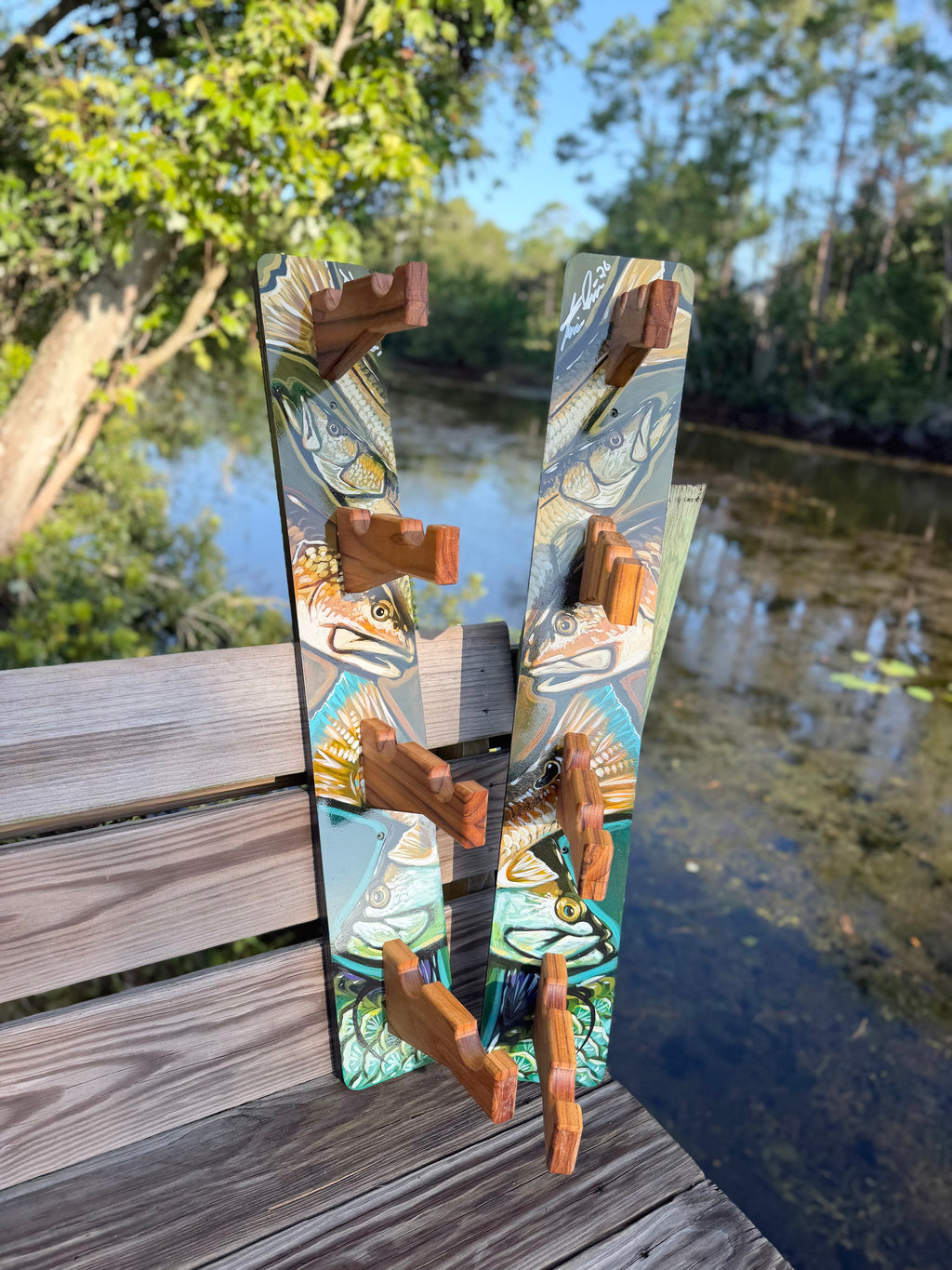 Painted Rod Rack - SLAM