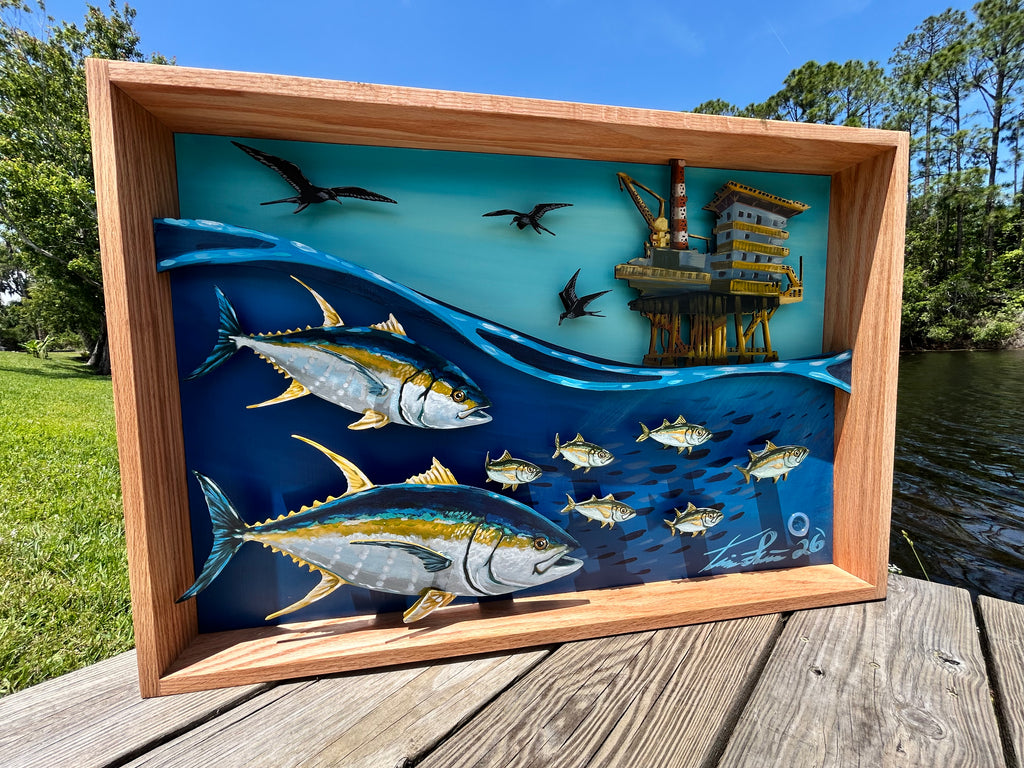 Tuna Alaoil 3D Painting