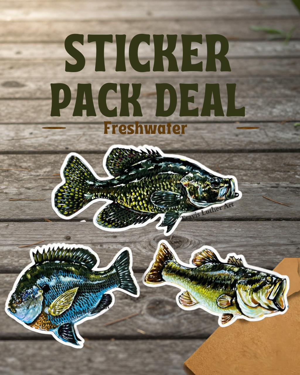 Freshwater Sticker Pack