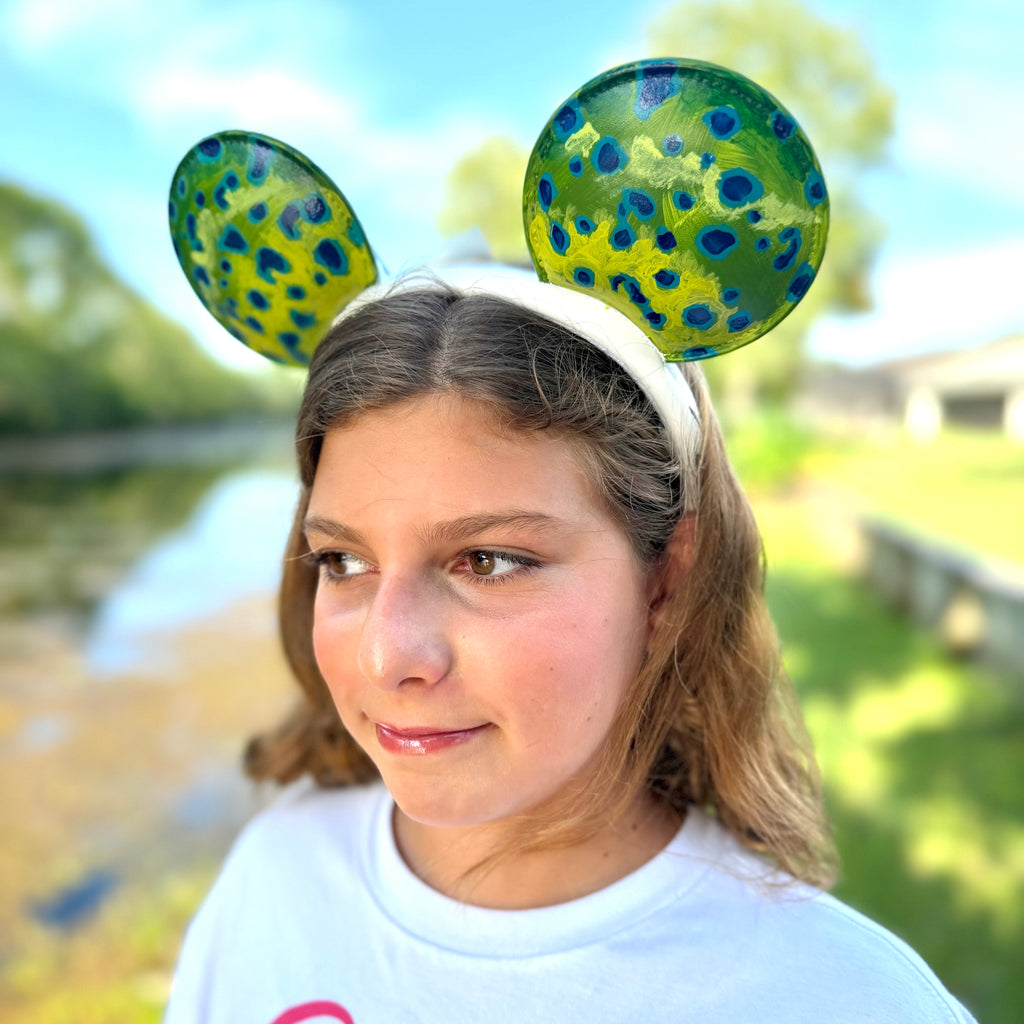 Hand Painted Fish Flank Headbands