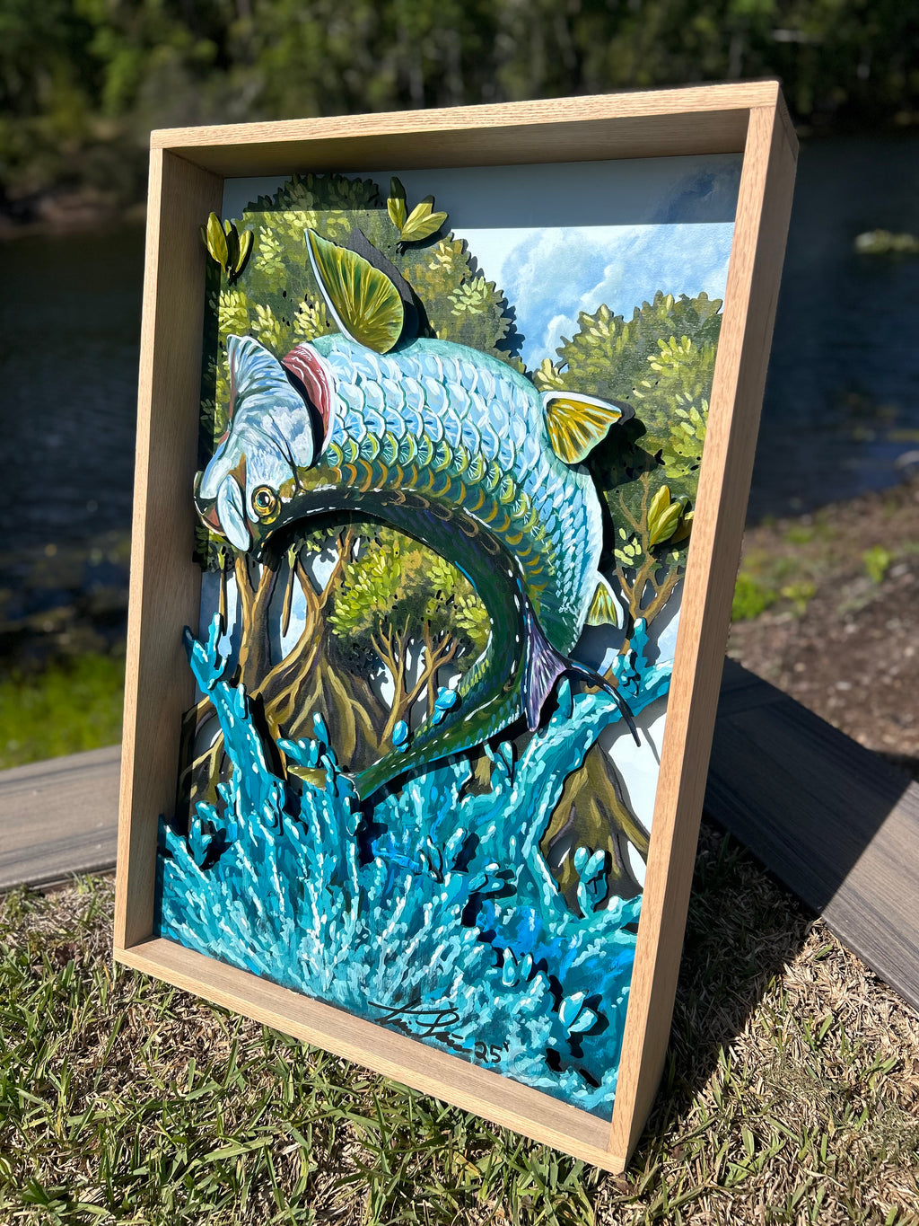 Tarpon 3D Painting