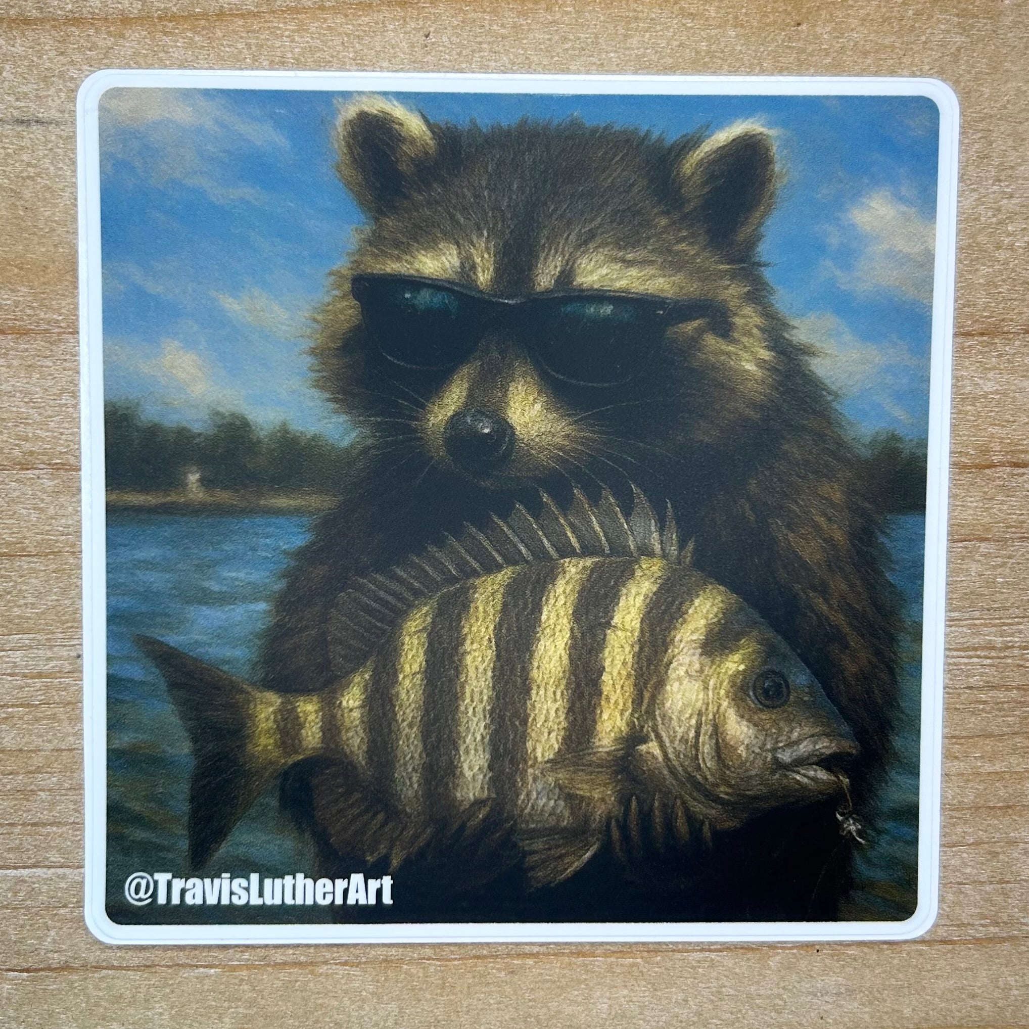 Rusty Whiskers Sheepshead Sticker