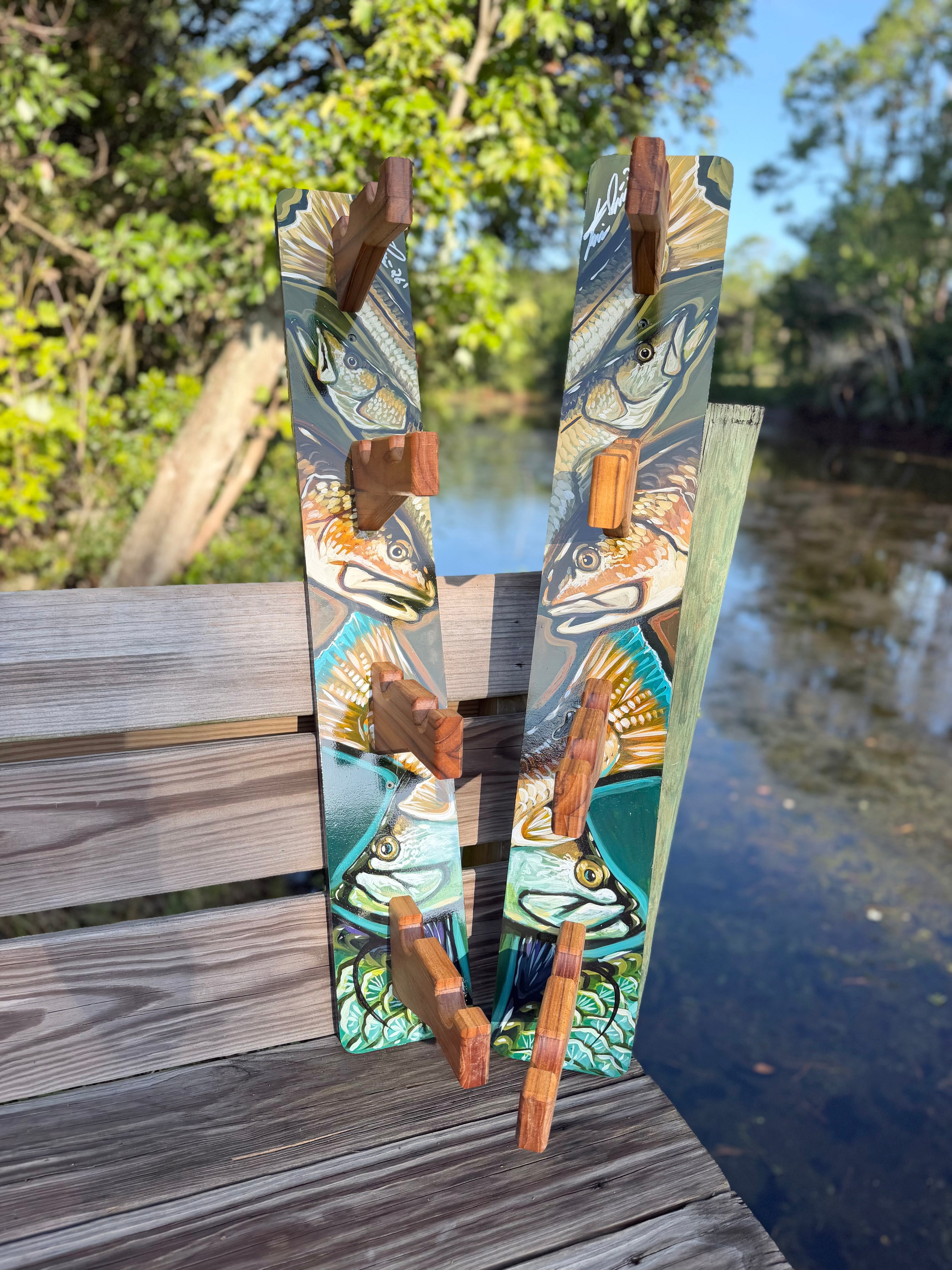 Painted Rod Rack - SLAM