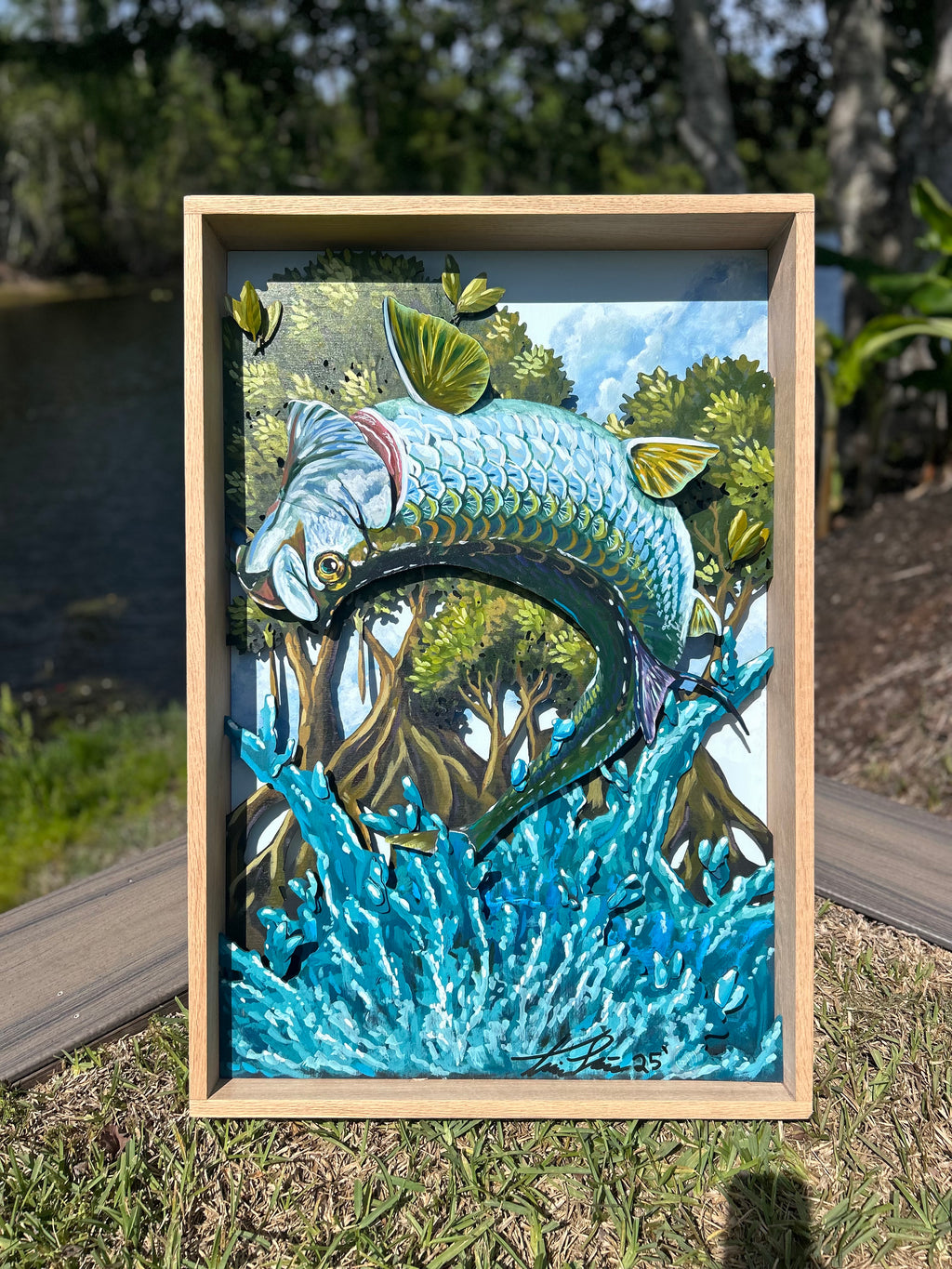 Tarpon 3D Painting