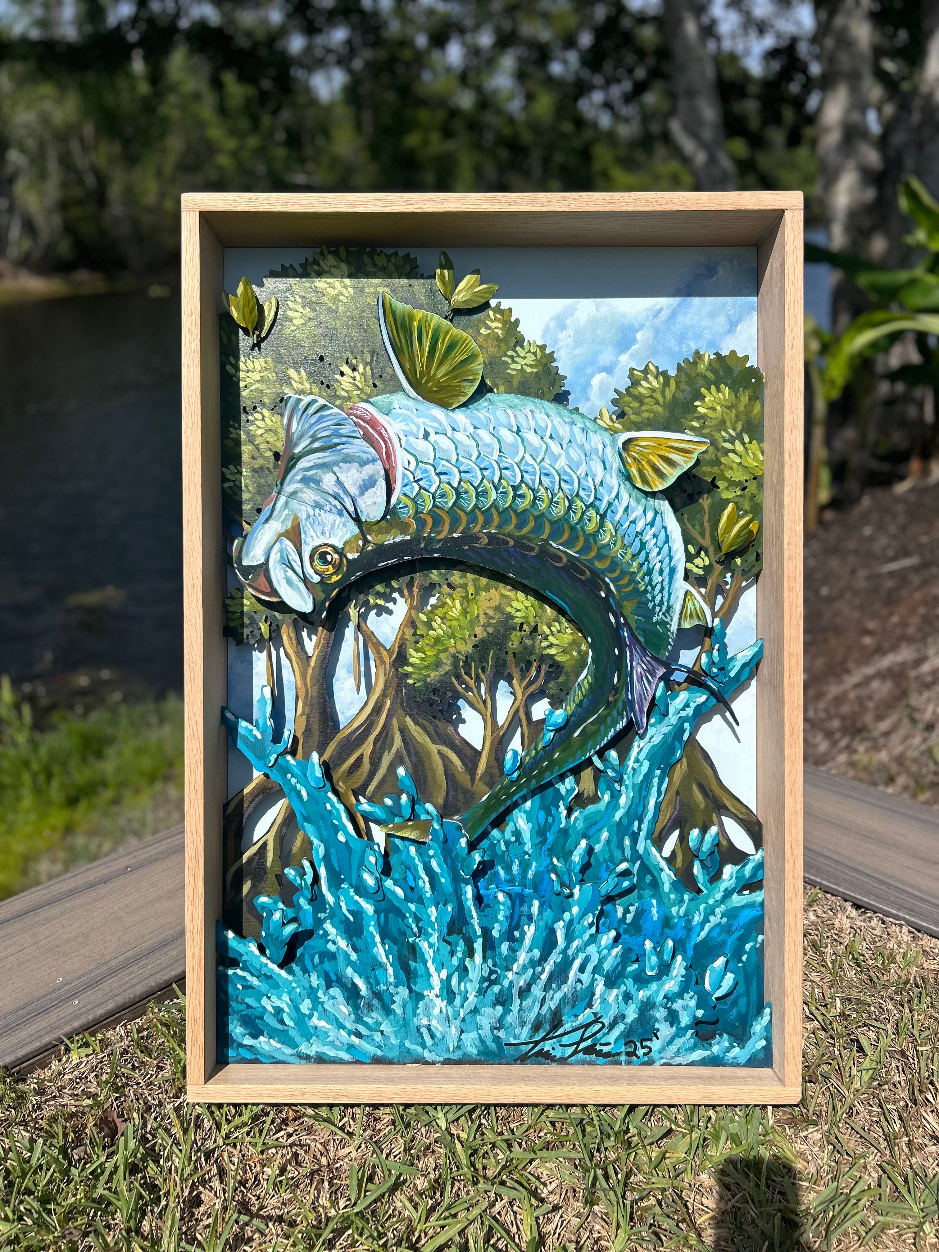 Tarpon 3D Painting