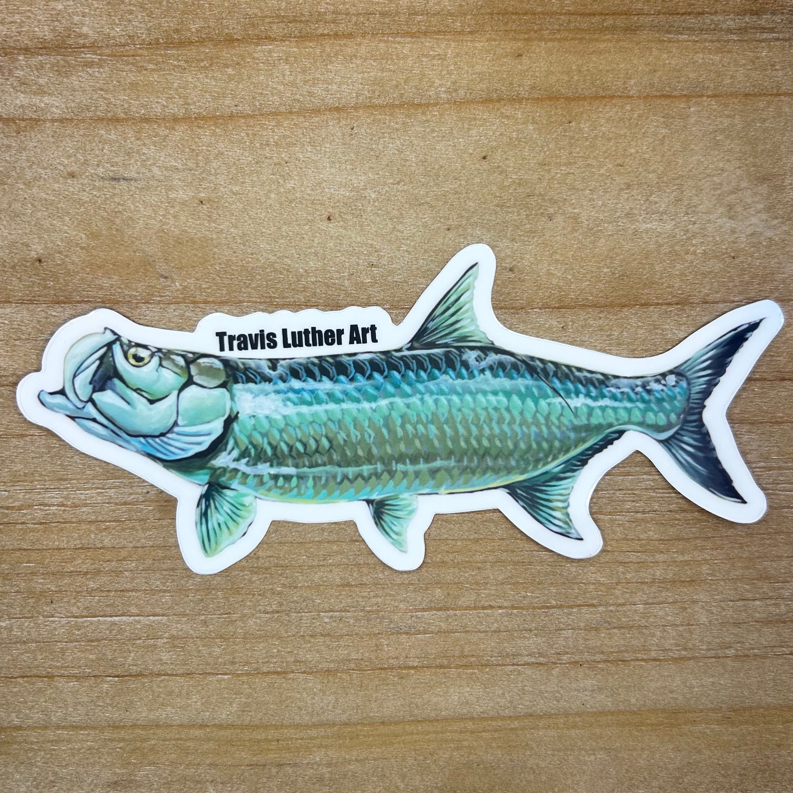 Tarpon Sticker Green