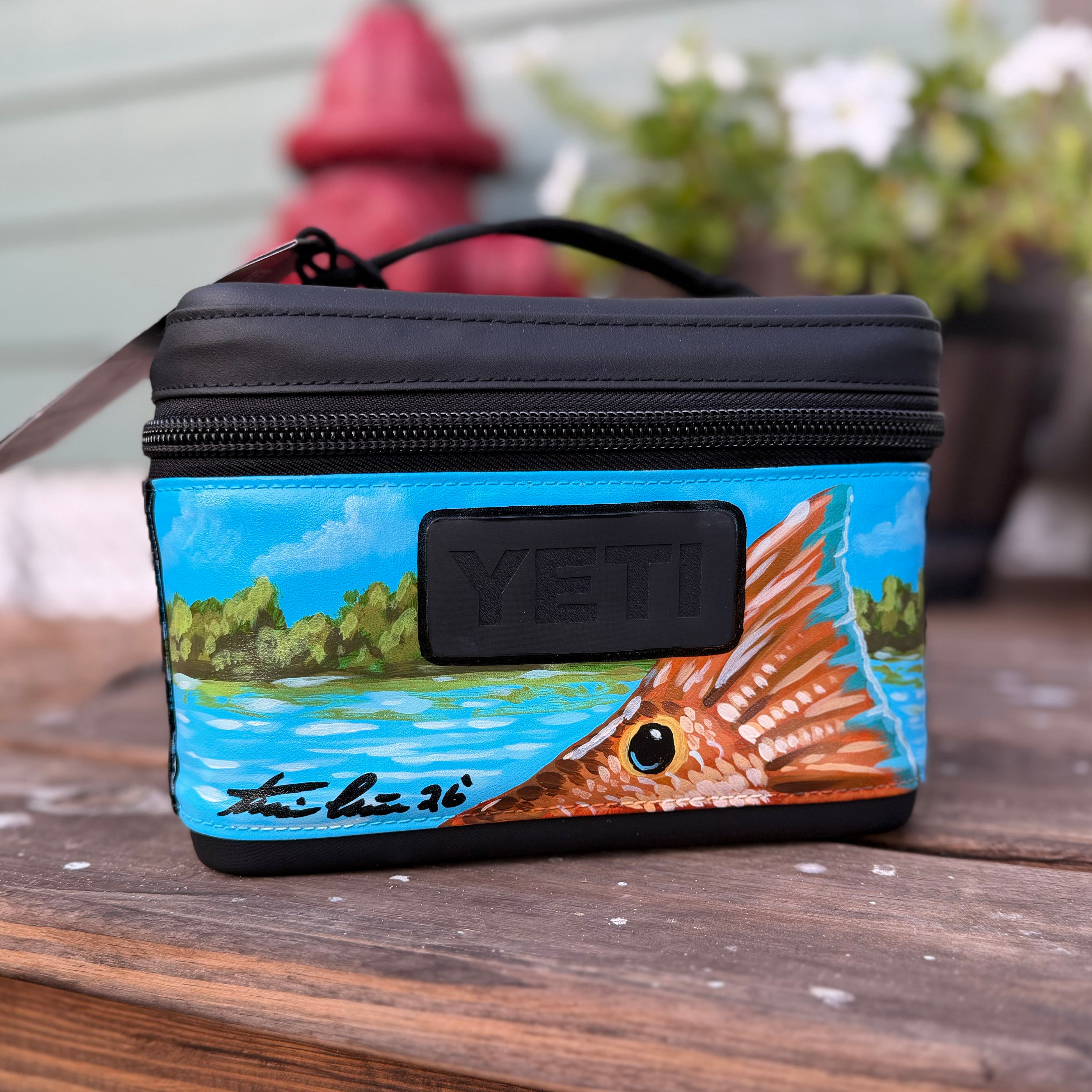Redfish Tail Yeti Snackbox