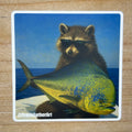 Rusty Whiskers Mahi Mahi Sticker