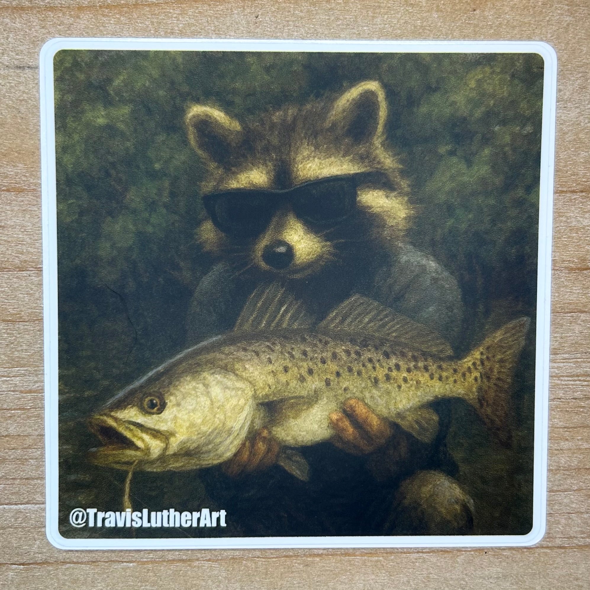 Rusty Whiskers Speckled Trout Sticker