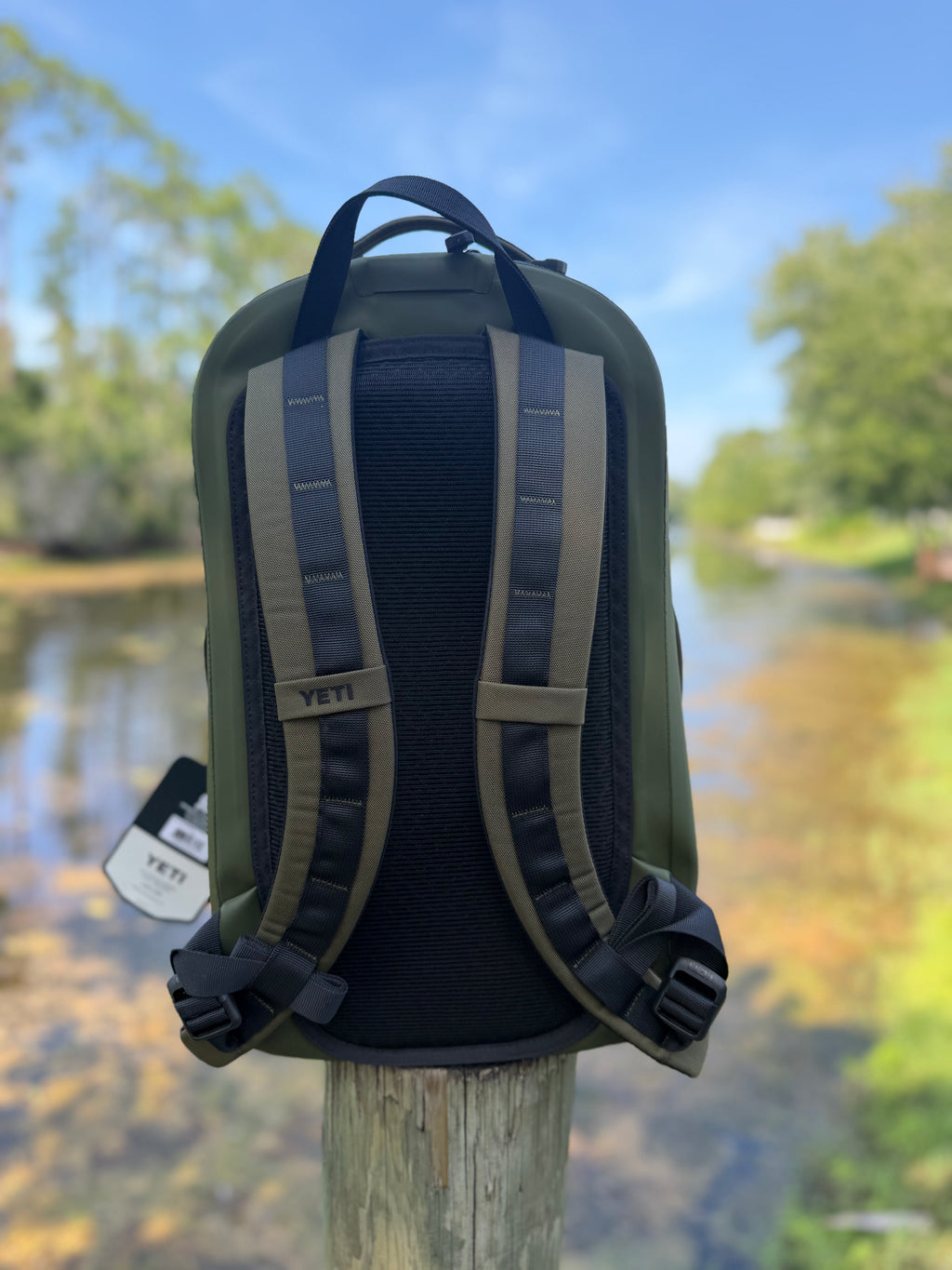 YETI Cayo 25L Backpack Brown Trout Artwork