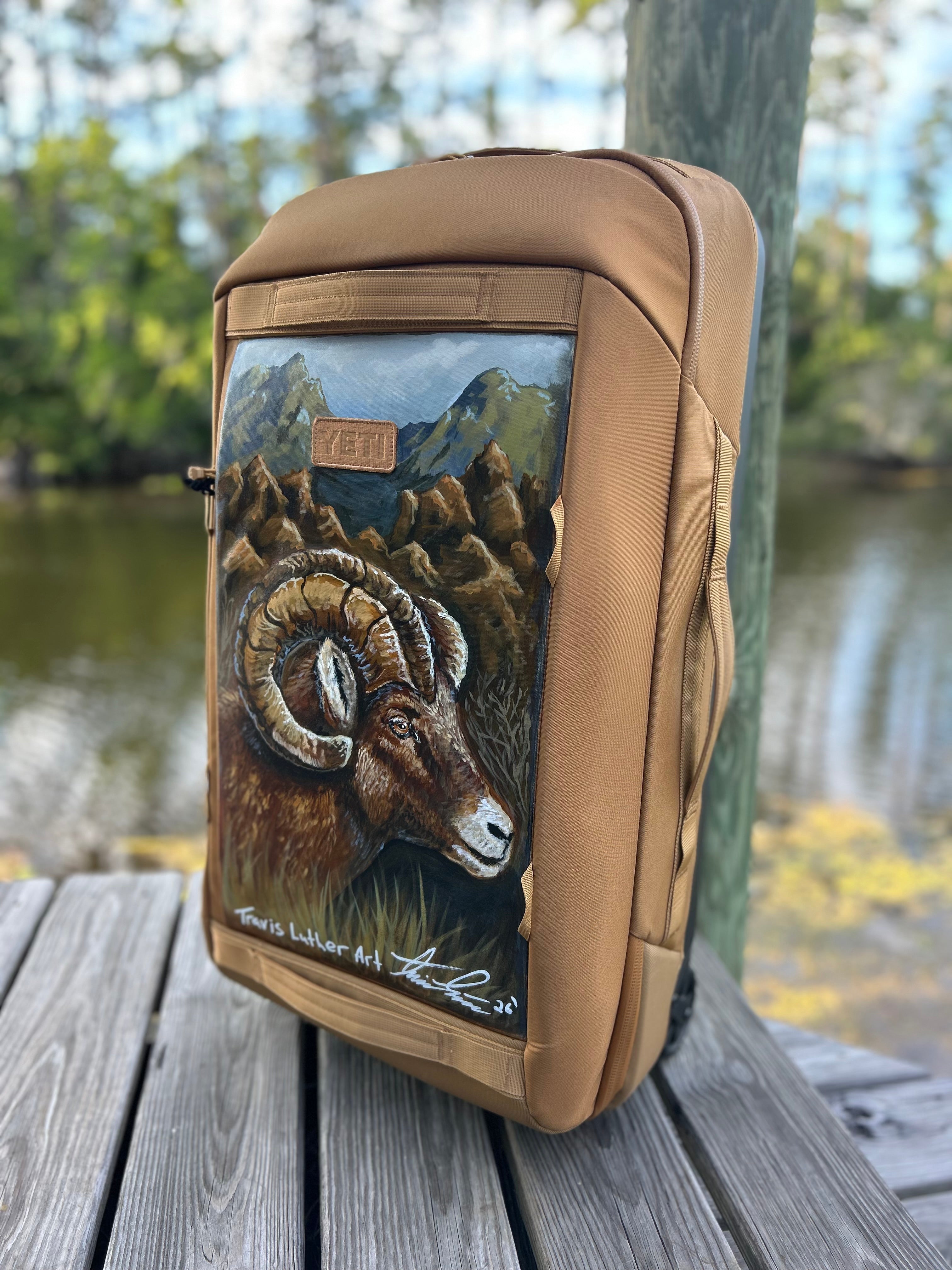Big Horn Sheep YETI Crossroads 29” 73L luggage
