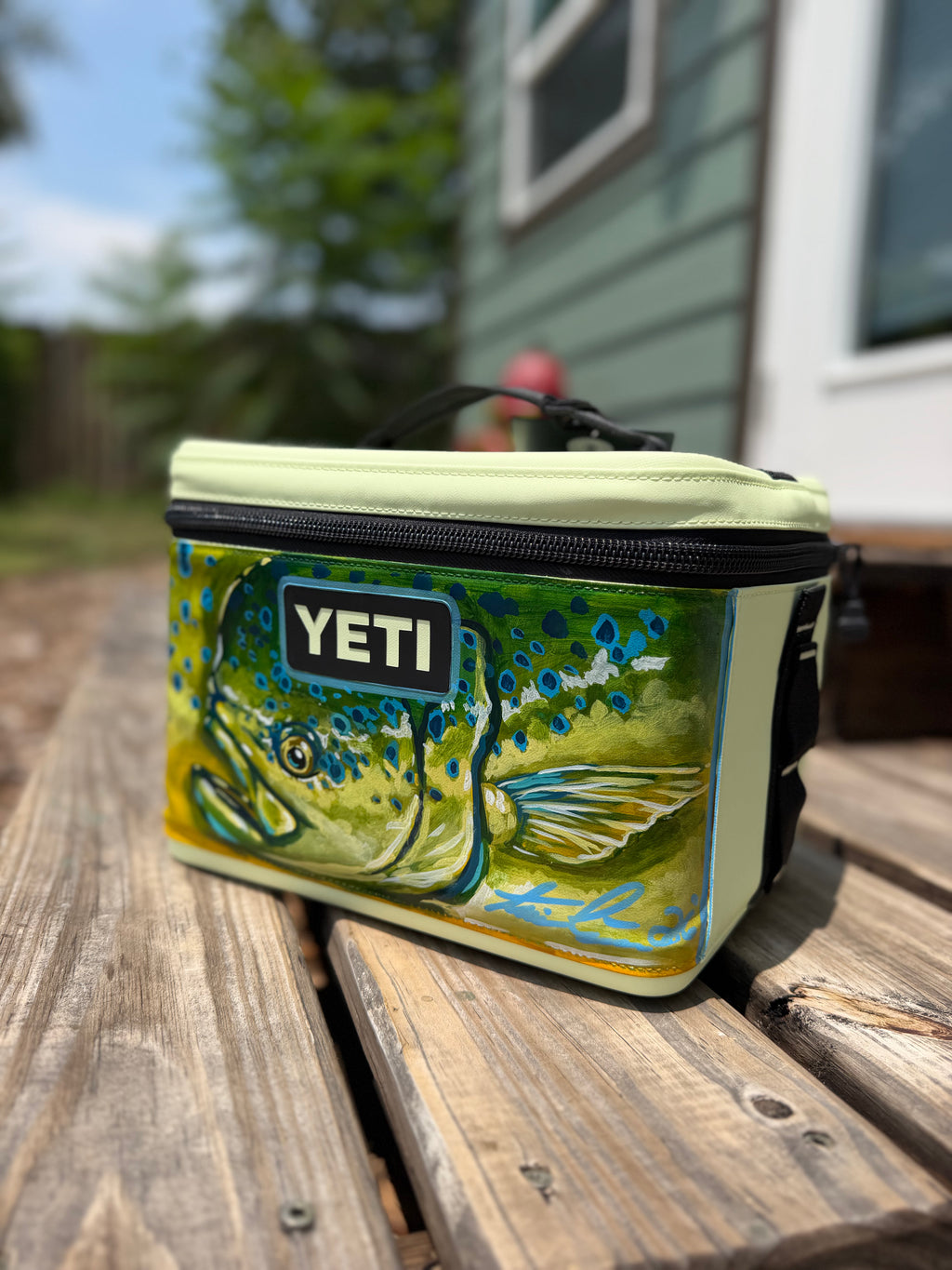 YETI 9L Insulated Snack Box Mahi Mahi Artwork