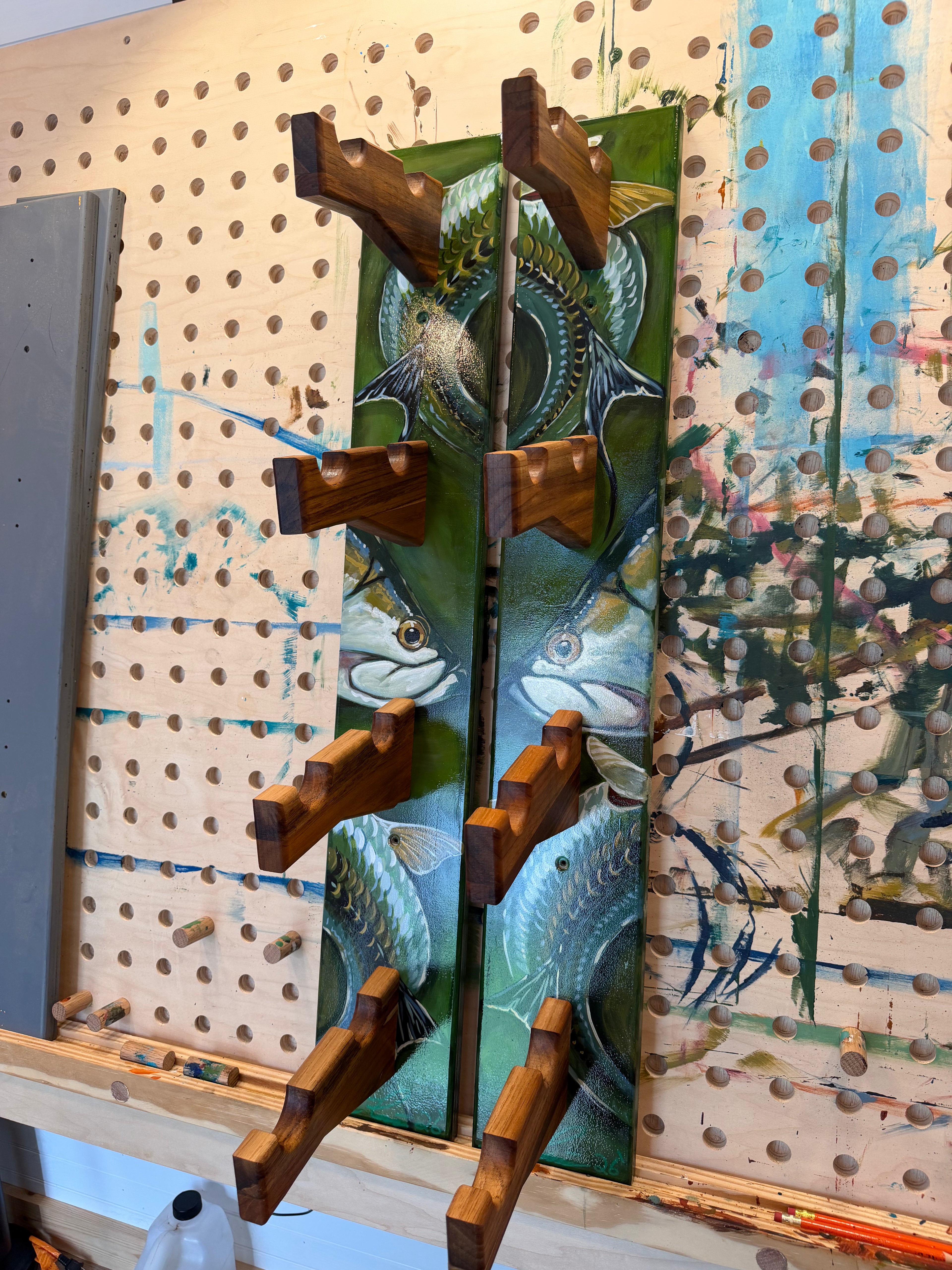 *Custom Order Tarpon Rod Racks for Brandon*