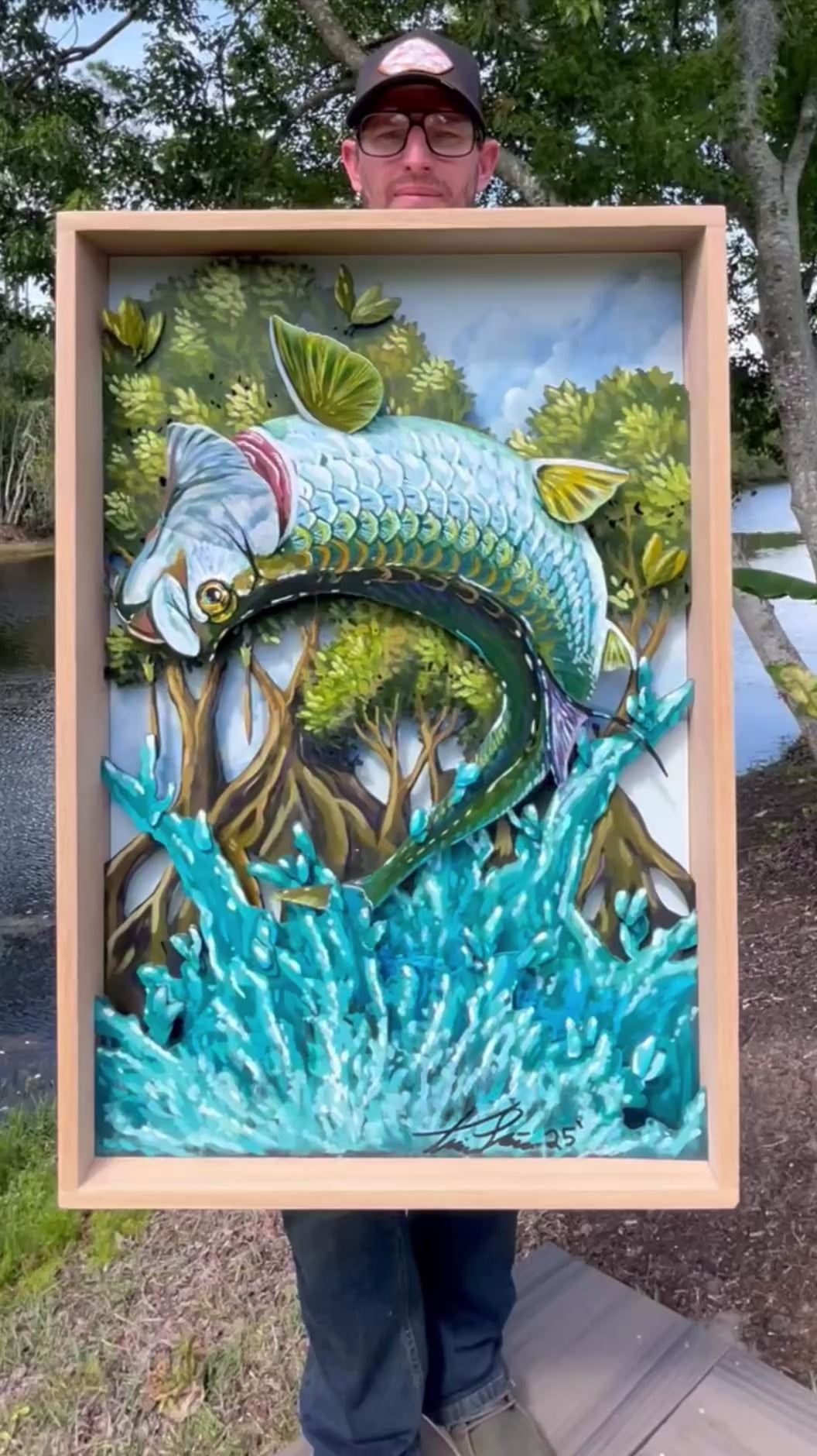 Tarpon 3D Painting